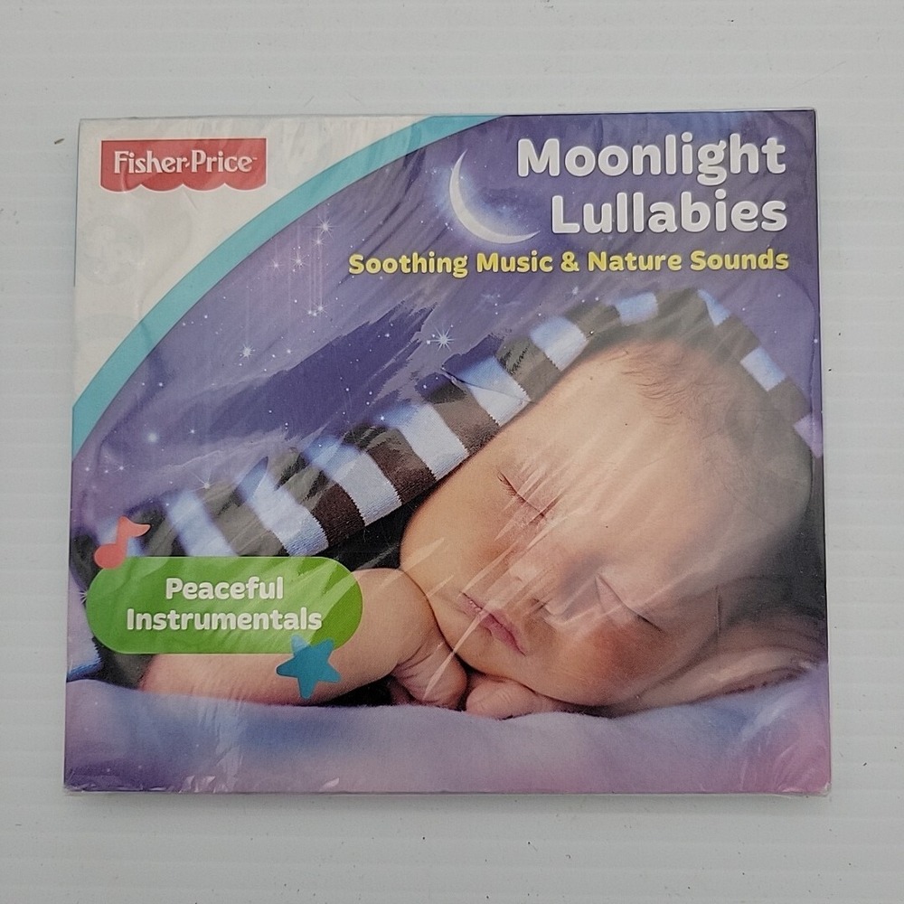 Fisher Price Moonlight Lullabies Baby CD Soothing Music Nature Sounds New Sealed